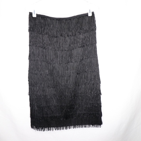 Express Skirt With Fringe - Picture 1 of 5